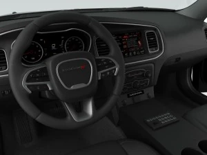 dodge charger pursuit 2015 detailed interior 3D Model