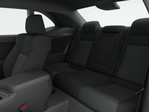 dodge challenger sxt 2015 detailed interior 3D मॉडल