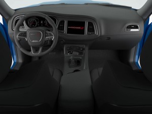 dodge challenger sxt 2015 detailed interior 3D मॉडल