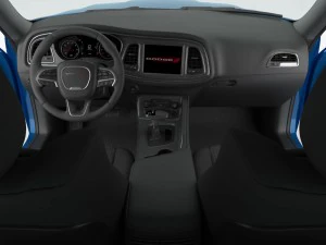 dodge challenger sxt 2015 detailed interior 3D Model