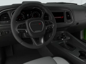 dodge challenger r-t shaker 2015 detailed interior 3D Model
