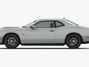 dodge challenger srt 392 2016 detailed interior 3D Модель