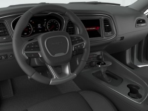 dodge challenger srt 392 2016 detailed interior 3D Модель