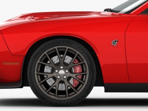 dodge challenger srt hellcat 2016 detailed interior Modèle 3D