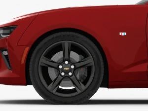 chevrolet camaro ss 2016 detailed interior 3D Model