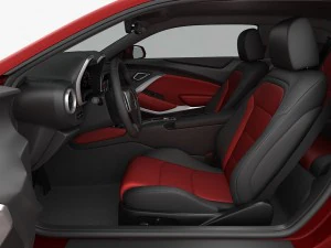 chevrolet camaro ss 2016 detailed interior 3D Model