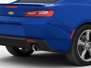 chevrolet camaro rs 2016 detailed interior 3D Модель