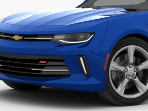 chevrolet camaro rs 2016 detailed interior 3D Модель