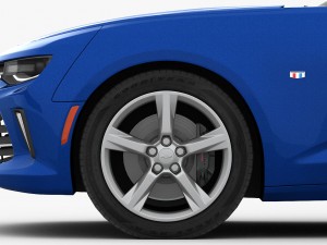 chevrolet camaro rs 2016 detailed interior 3D Модель