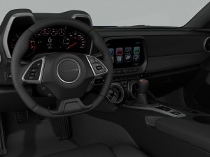 chevrolet camaro rs 2016 detailed interior 3D Модель