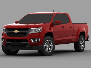 chevrolet colorado crew cab long box 3D Model