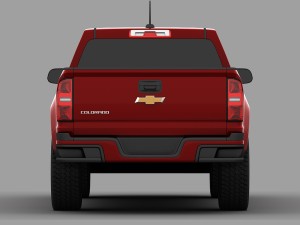 chevrolet colorado crew cab long box 3D Model