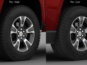 chevrolet colorado crew cab long box 3D Model
