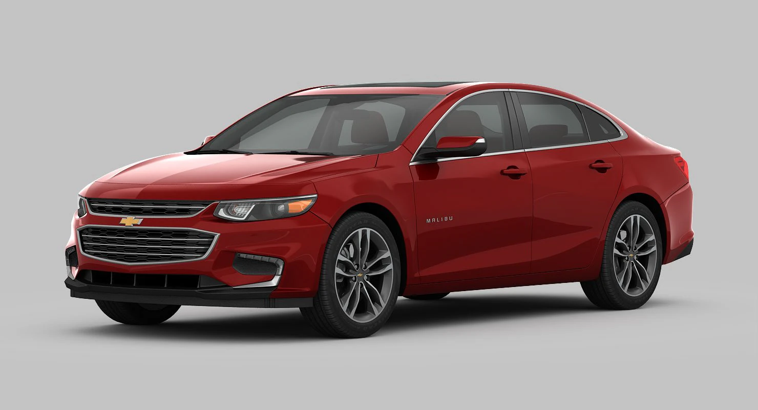 chevrolet malibu 2016 interior detalhado Modelo 3D .c4d .max .obj .3ds .fbx .stl .blend