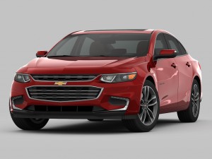 chevrolet malibu 2016 detailed interior 3D 모델