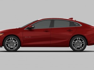 chevrolet malibu 2016 detailed interior 3D 모델