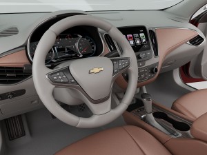 chevrolet malibu 2016 detailed interior 3D 모델