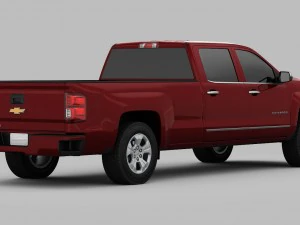 chevrolet silverado 1500 2016 3D Model