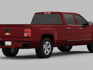 chevrolet silverado 1500 2016 3D Model