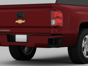 chevrolet silverado 1500 2016 Modèle 3D