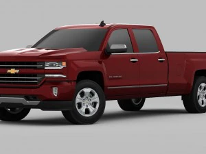 chevrolet silverado 1500 2016 3D Model