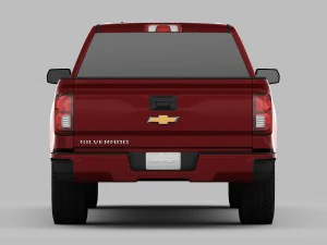 chevrolet silverado 1500 2016 3D Model