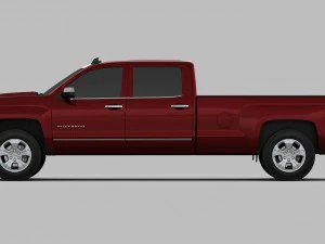 chevrolet silverado 1500 2016 3D Model