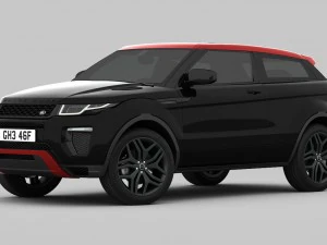 range rover evoque ember edition 2017 3D Model