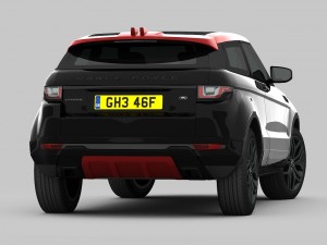 range rover evoque ember edition 2017 3D 模型