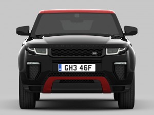 range rover evoque ember edition 2017 3D 模型