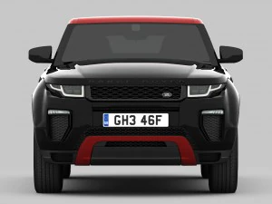 range rover evoque ember edition 2017 3D Model