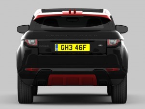 range rover evoque ember edition 2017 3D 模型