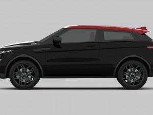 range rover evoque ember edition 2017 3D 模型