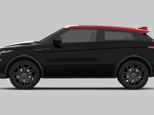range rover evoque ember edition 2017 3D Model