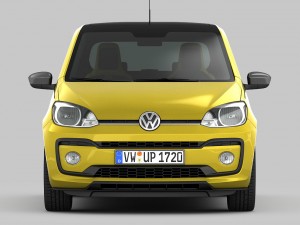 volkswagen up 2017 detailed interior 3D Model