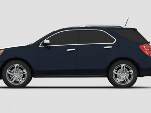 chevrolet equinox 2016 3D Model
