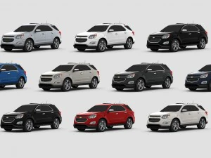 chevrolet equinox 2016 3D Model