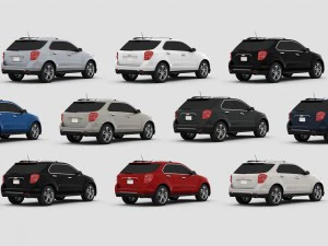 chevrolet equinox 2016 3D Model