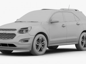 chevrolet equinox 2016 3D Model
