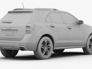 chevrolet equinox 2016 3Dモデル