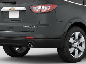 chevrolet traverse 2016 3D Model
