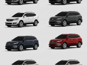 chevrolet traverse 2016 3D Model