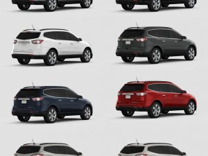 chevrolet traversa 2016 Modello 3D