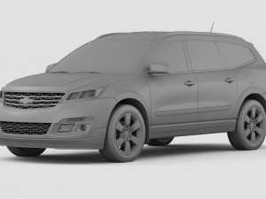 chevrolet traverse 2016 3D Model