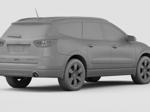 chevrolet traverse 2016 3D Model