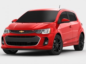 chevrolet sonic hatchback 2017 3Dモデル
