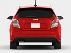 chevrolet sonic hatchback 2017 3D Model