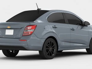 chevrolet sonic sedan 2017 3D Model