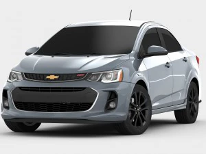 chevrolet sonic sedan 2017 3D Model