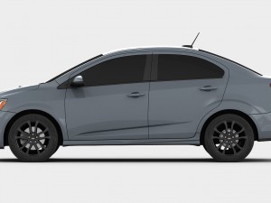chevrolet sonic sedan 2017 Modèle 3D